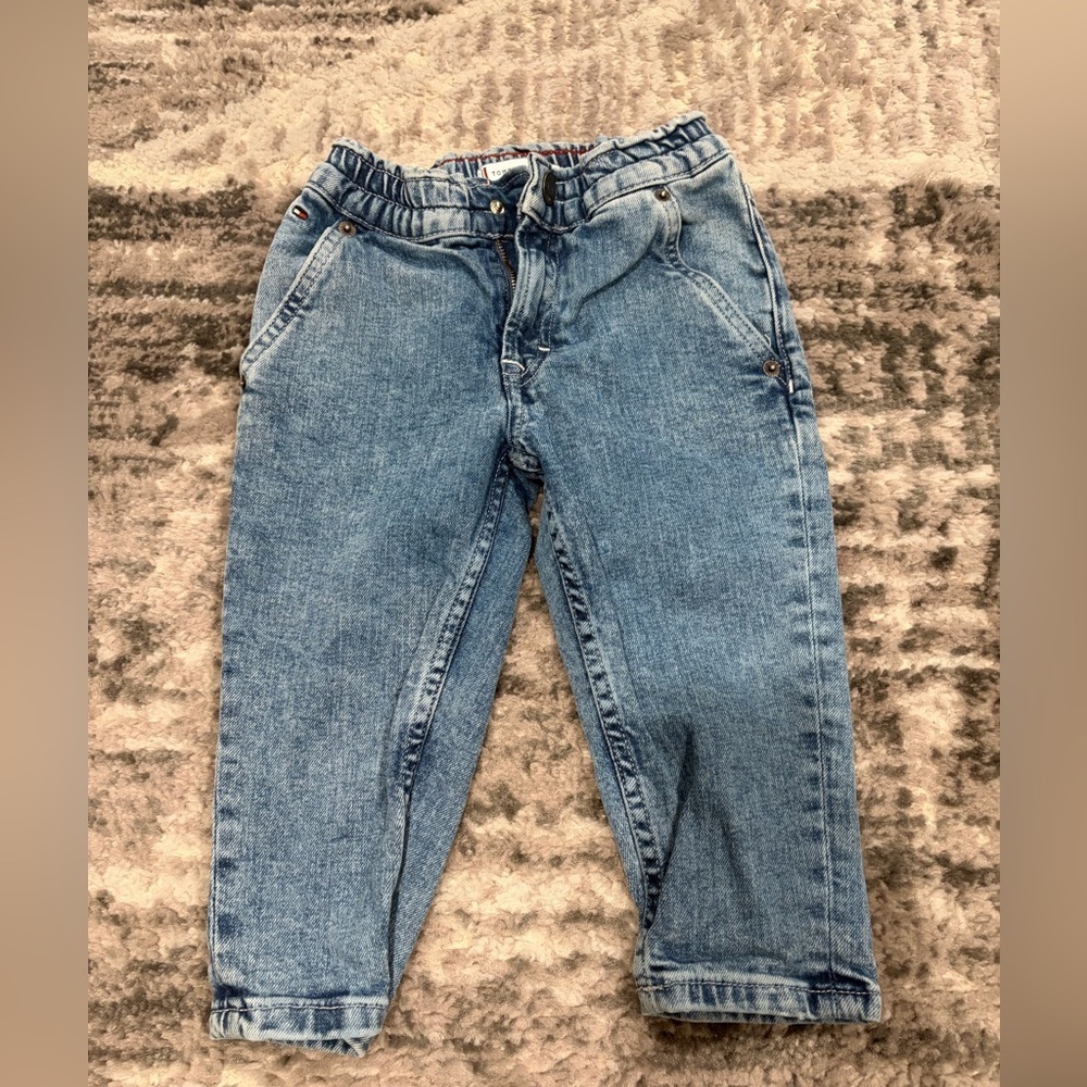 Tommy Hilfiger Toddler Blue Denim Jeans size 3 PREOWNED - Picture 1 of 4